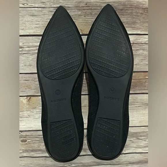 Rothy’s Women’s The Point Black Size 11 Flats - Picture 6 of 7